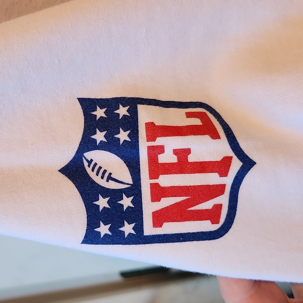 White Buffalo Bills NFL Logo Men's Hoodie Size L - Picture 4 of 8